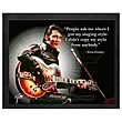 Elvis Presley ProQuote Singing Style Framed Photo